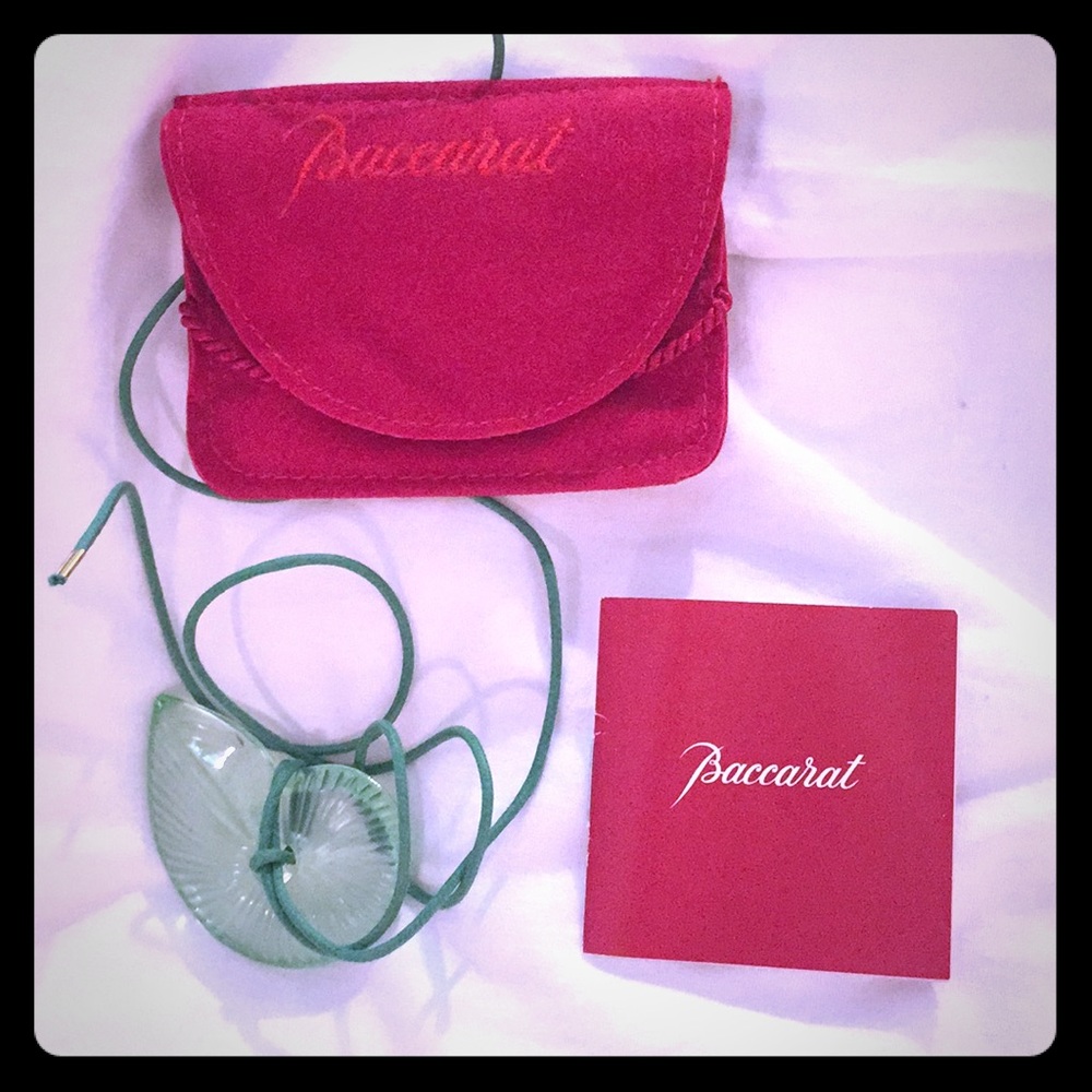 Authentic never worn Baccarat necklace
